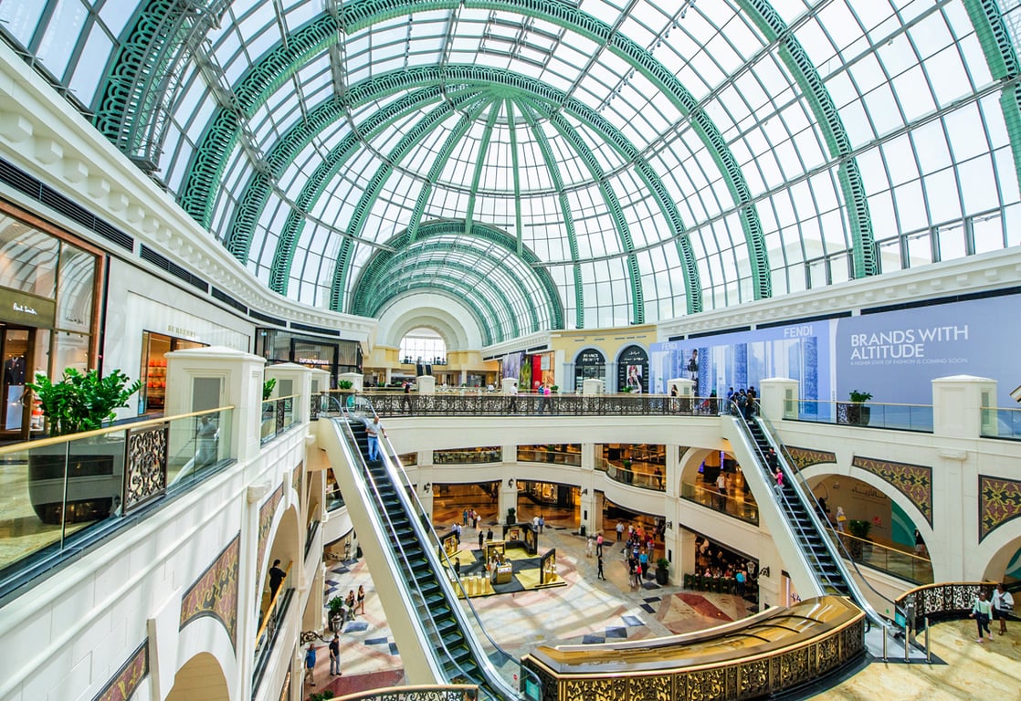 Big entertaining Mall In Dubai