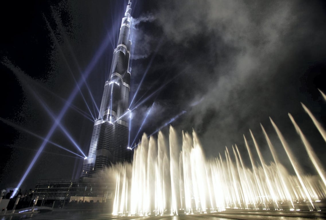 Extraordinary Performances On Dubai Fountain