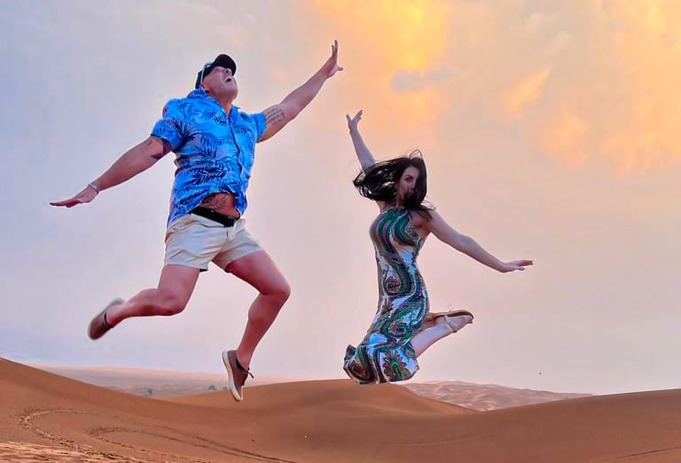 sunrise desert safari