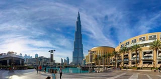 Dubai Fountain Walk Bridge