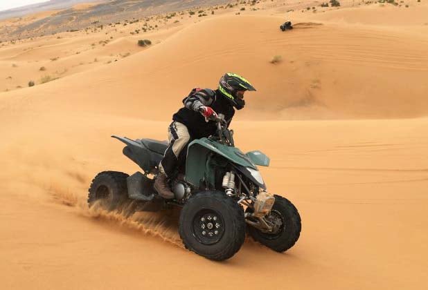 Is Quad Biking an option at the Dubai Desert Safari?
