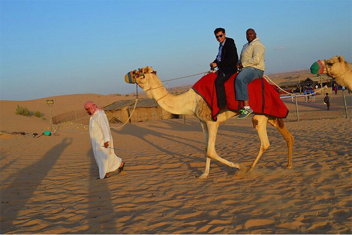 Relish Camel Safari Ride At Dubai