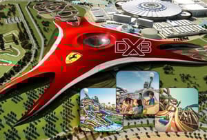 Warner Bros World With Ferrari World And Yas Waterworld