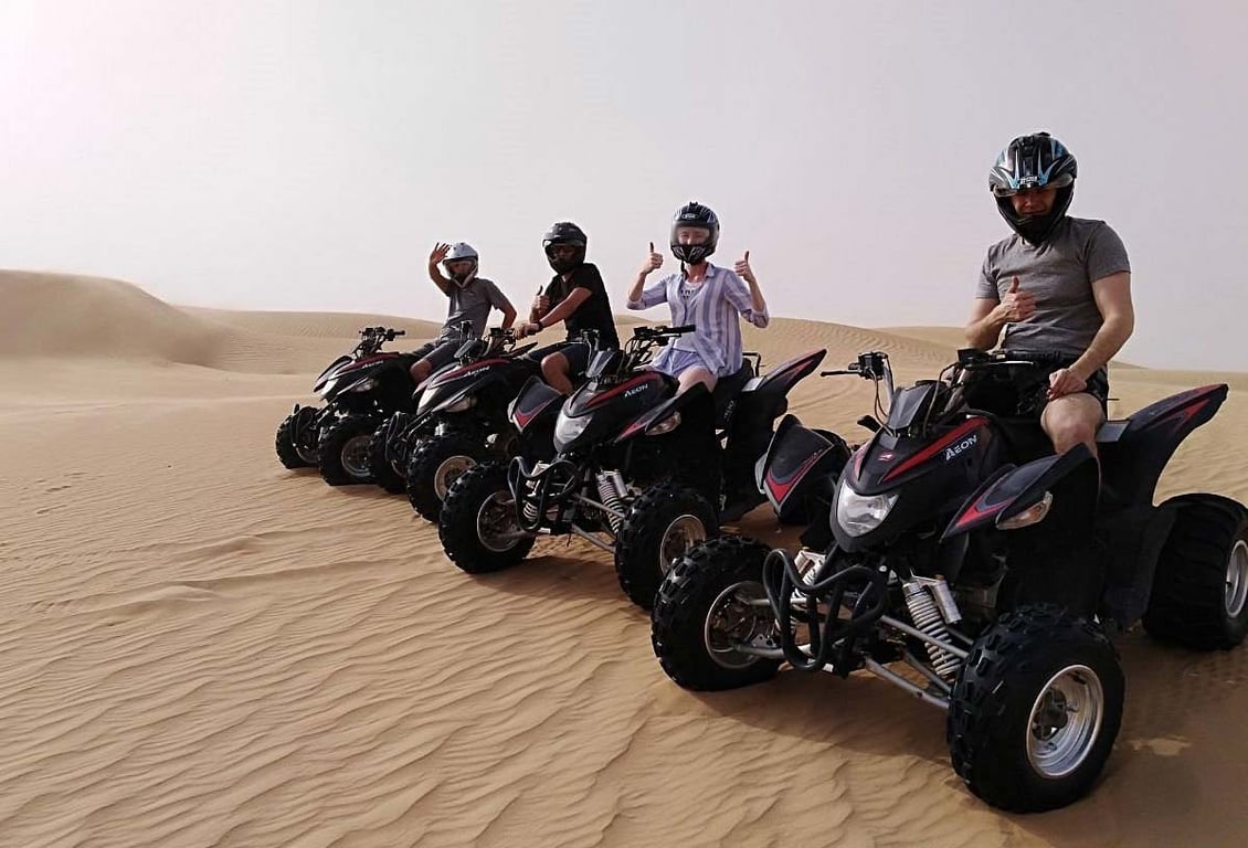 Enjoy Quad Biking At Dubai