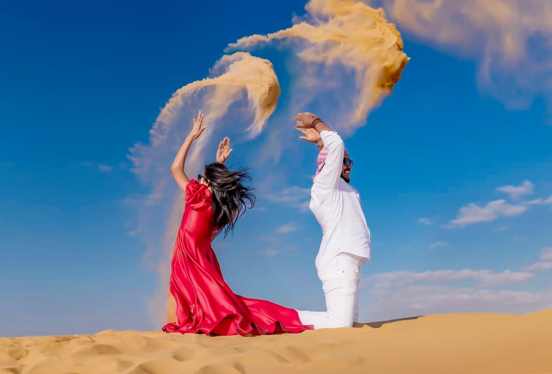 sunrise desert safari