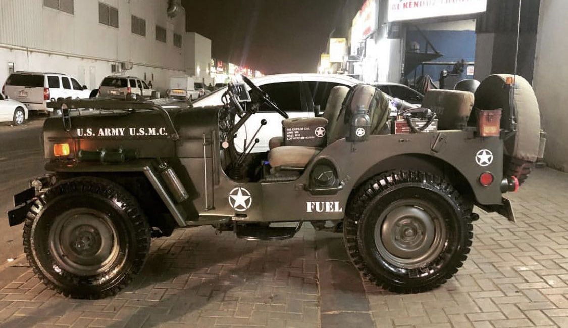 •	WW2 Willy's Jeep
