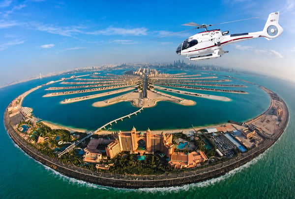 Aerial Tour of Palm Jumeirah Island