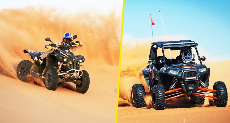 Quad Bicycles and Dune Buggy