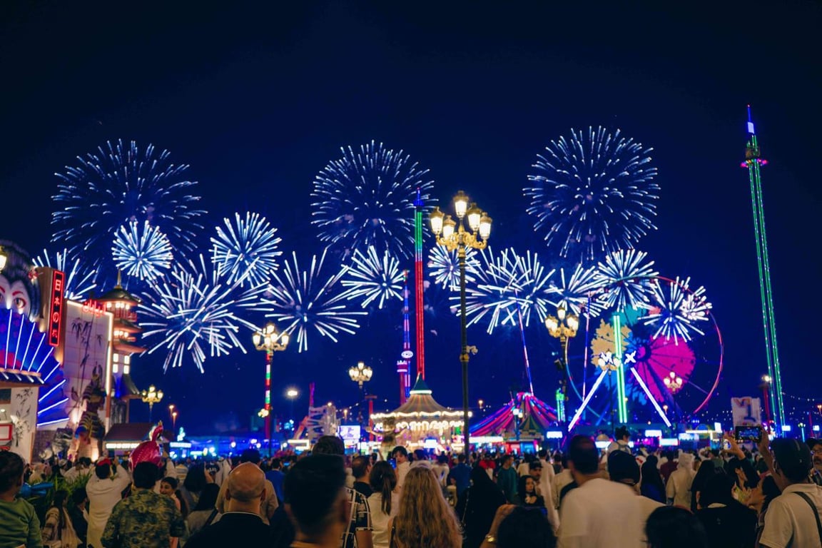 Countdown To The New Year At The Global Village In Dubai