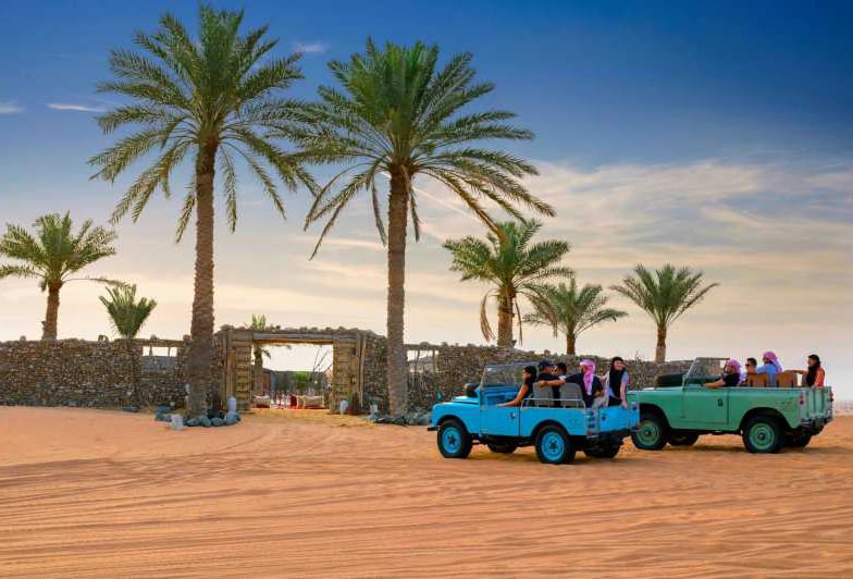 •	Luxury Heritage Desert Safari In The Pristine Dubai Desert Conservation Reserve: Exclusive 4WD Desert Tour With Dinner
