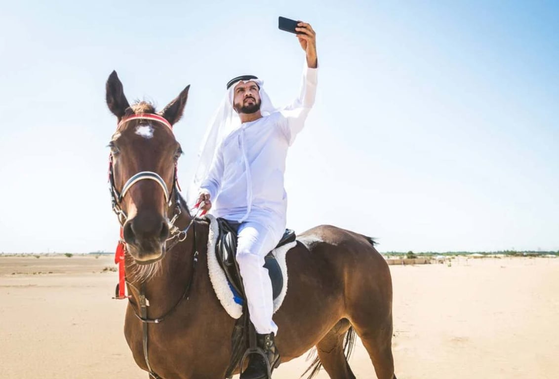 Enjoy Horse Riding At Dubai Desert Safari