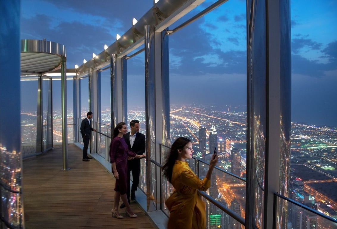 •	Observation Deck Of The Burj Khalifa