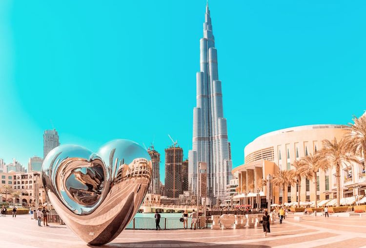 Impressive Art Collection At The Burj Khalifa