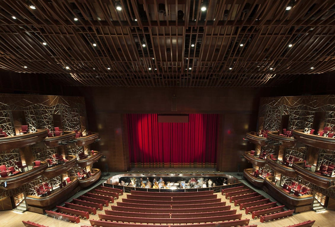 Interior Of Opera House In Dubai