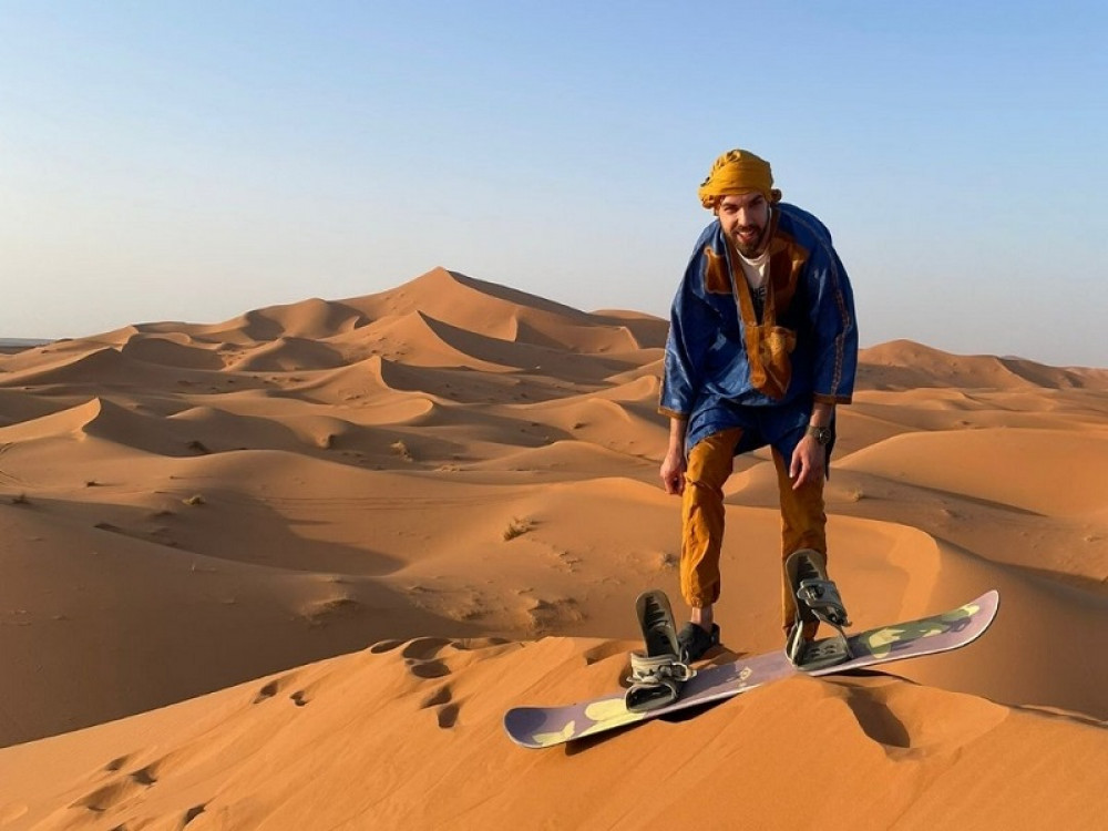 Sand Ski At Dubai Desert Safari 2023