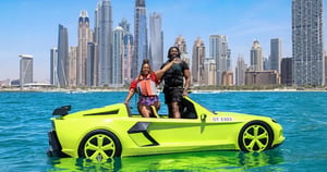 Green Jet Car