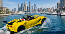 Yellow Jet Car