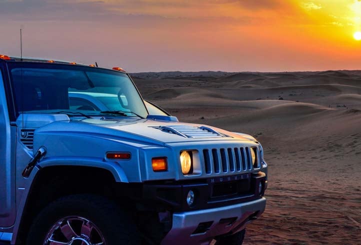 Enjoy Hummer Desert Safari Dubai