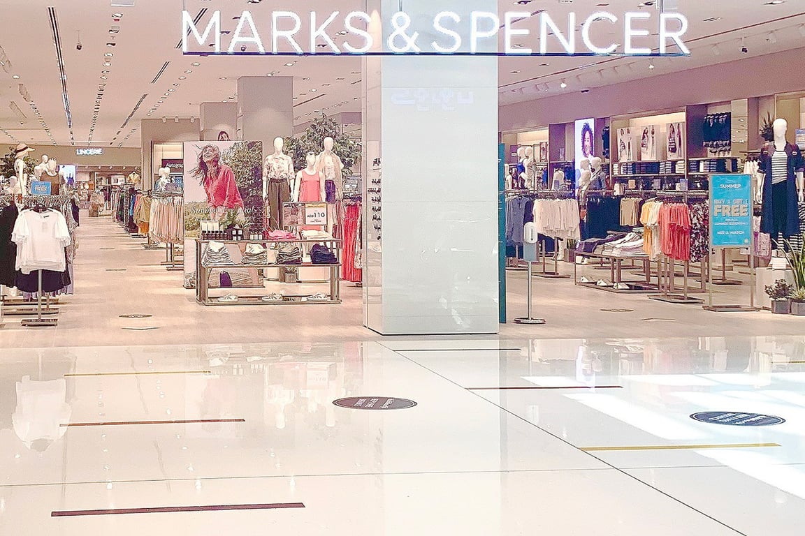 Marks And Spencer In The Mall Dubai