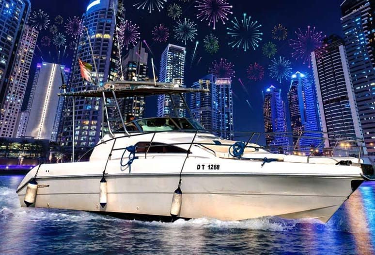 What’s comprised in New Year Private Yacht Party