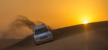 sunrise desert safari