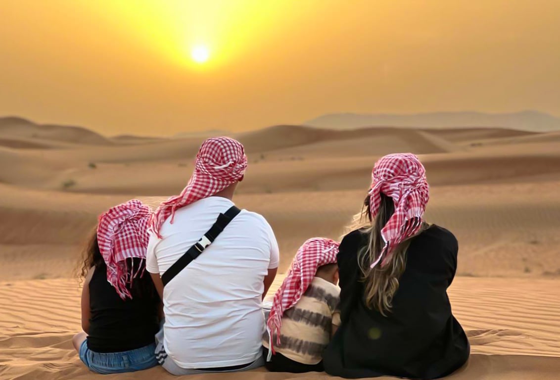 sunrise desert safari