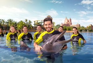 Dubai Shallow Water Dolphin Encounter At Atlantis