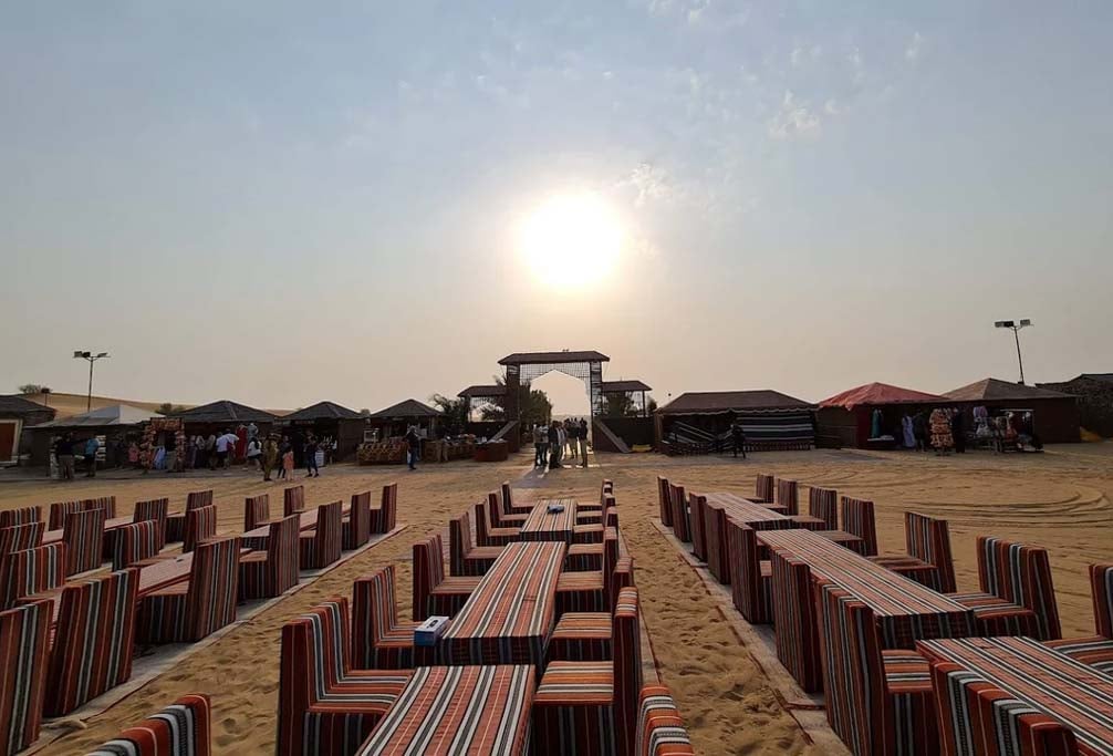 Evening 3-Star Camp Seating At Desert Safari