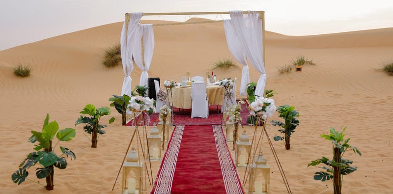 Private Bespoke Dinner Dubai Premium Evening Safari with Arabian Dinner gallery image 6