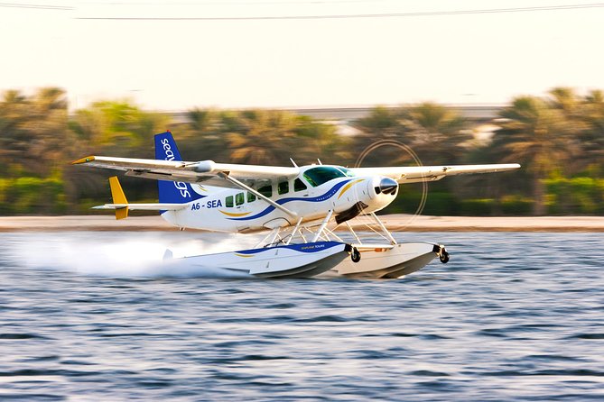 What can you anticipate from a seaplane tour in Dubai?