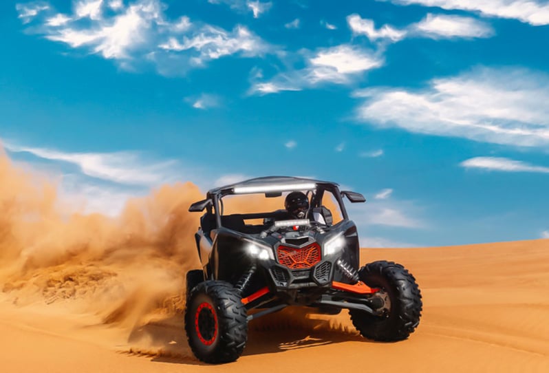 Amazing Dune Buggy Riding At Desert Safari