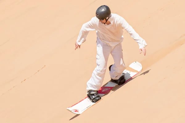 Schedule Of Sand boarding At Desert Safari