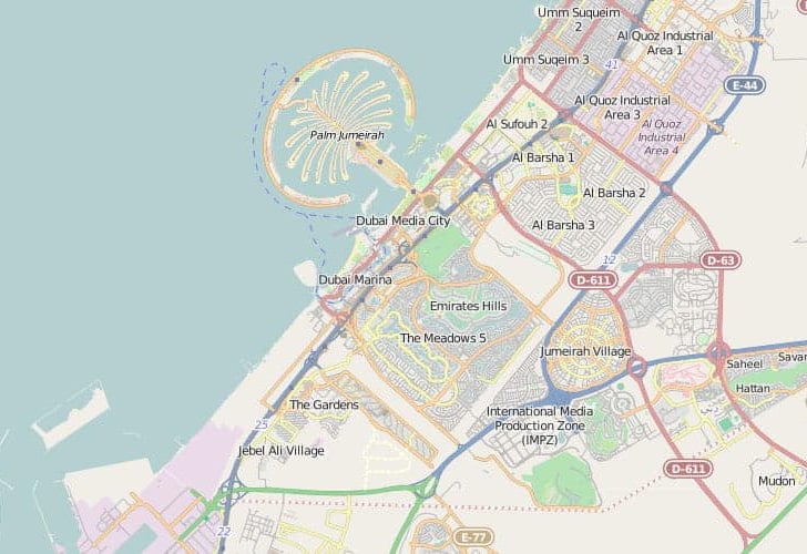 Valuable Details Of Dubai Map To Know Of