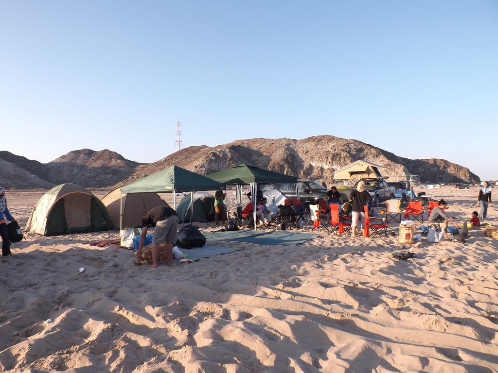 Strolling and Camping in Dibba, Oman