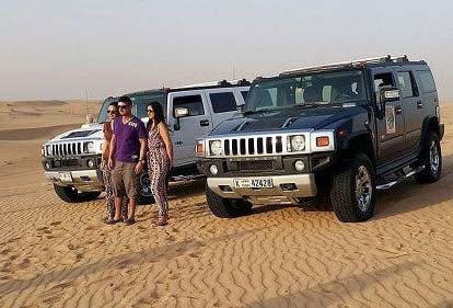 The Fun Experience And Exercises In The Hummer Desert Safari