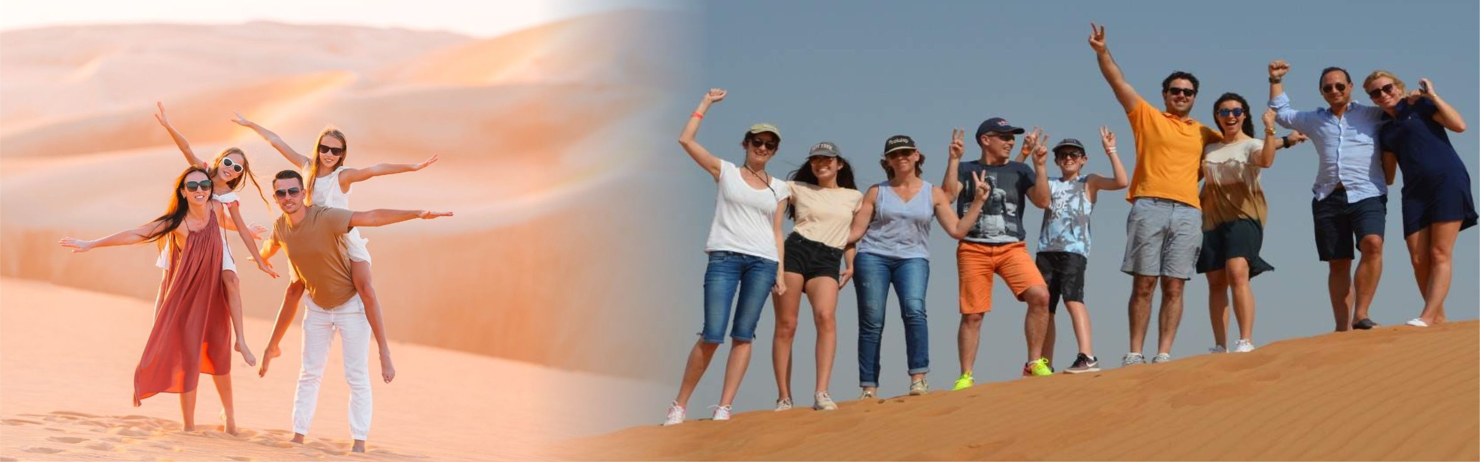 group desert safari tour booking