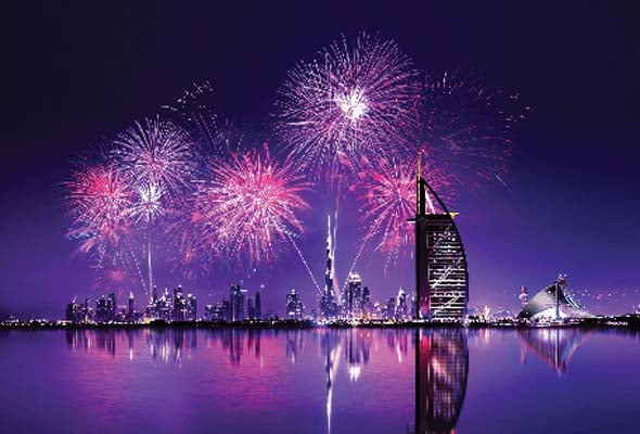 The most entire New Year’s Eve in Dubai at the Burj Al Arab
