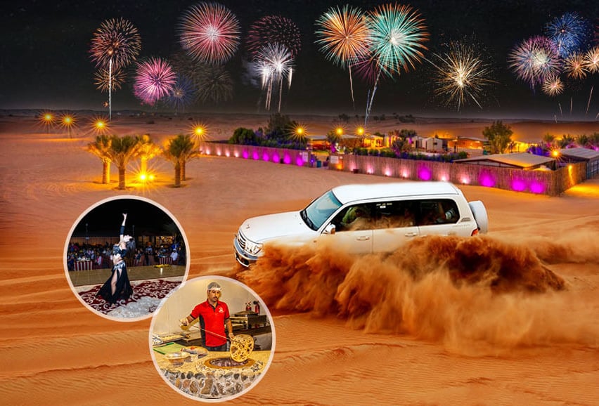 3. New Year’s Eve Desert Safari Party: