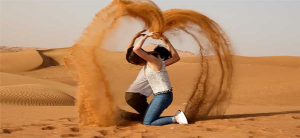 Morning Desert Safari Dubai Explore The Beautiful Red Dunes Of Lahbab Desert – photo 2