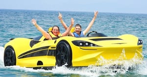 Yellow Jet Car