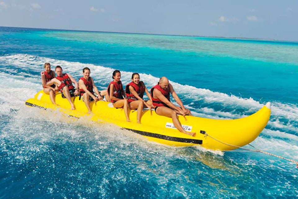 ⮚	Banana Boat Ride Dubai: