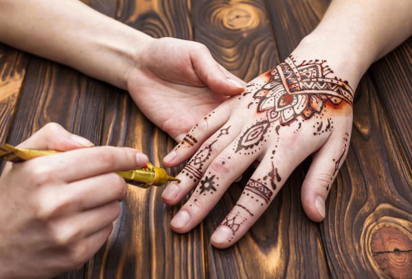 Henna Painting