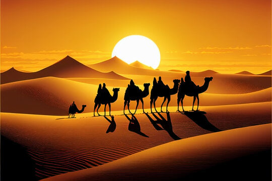 Stunning Perspectives On The Desert Scene