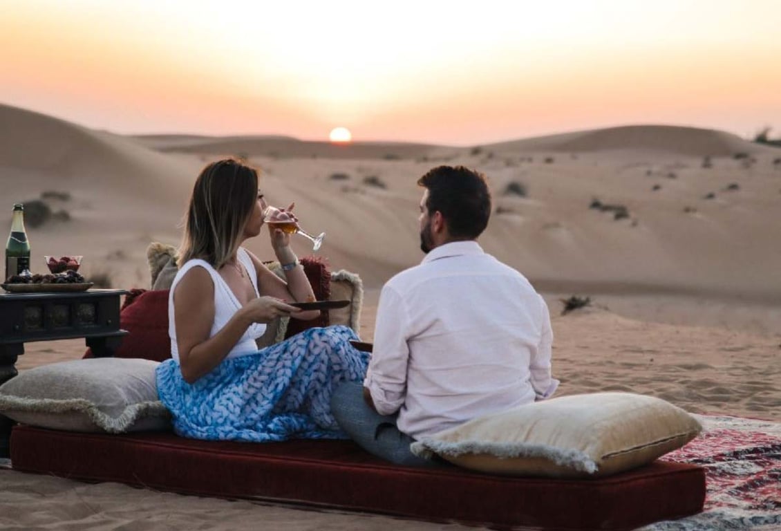 Best 4-Star Camp Seating Desert Safari In Dubai