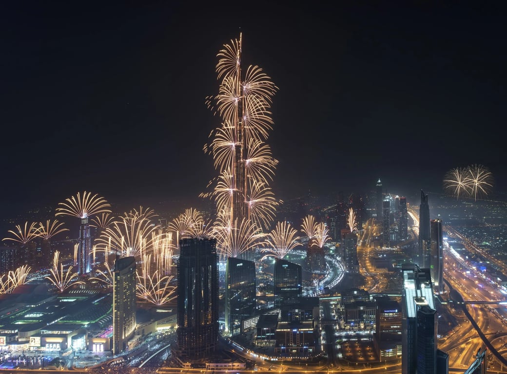 Here’s the list of New Year Events Organized by Dubai Travel Tourism: