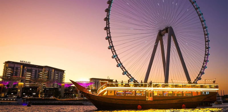 Dhow Cruise Dubai Marina with Scenic Waterfront Views, Live Shows & Cultural Dance gallery image 6