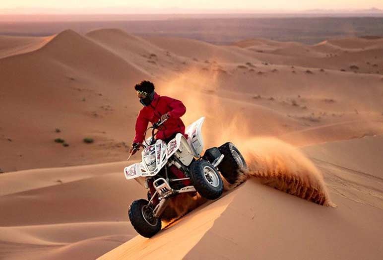 Is Quad Biking At Desert Safari Dubai