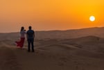 sunrise desert safari