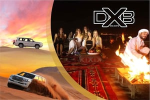 Private Red Dune Safari With Premium Buffet & Premium Sitting 