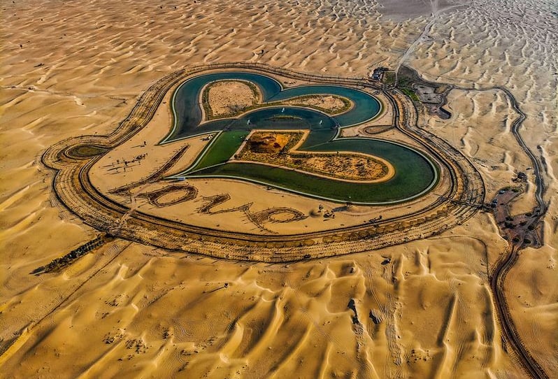 The Al Qudra Desert is Popular Among the Locals